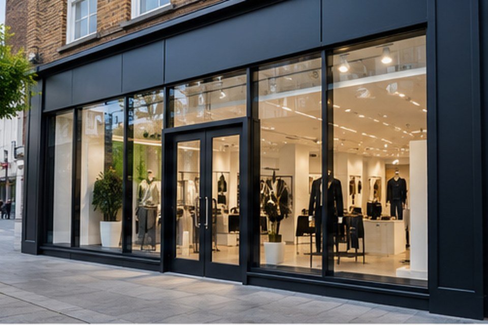 Aluminium Shopfronts project example 2