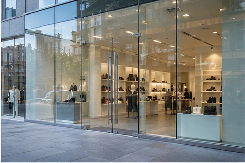 Glass Shopfronts project example 2
