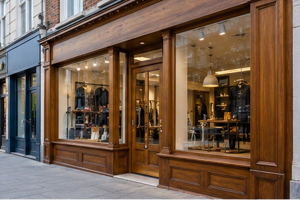 Timber Shopfronts project example 2