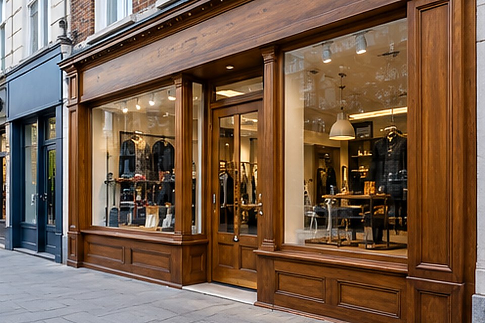 Timber Shopfronts project example 3